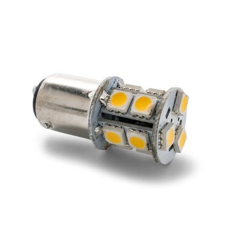 Camco LED - 1004 (BA15D) 13-LED 160LM, BRIGHTWHITE (1PK) 54648